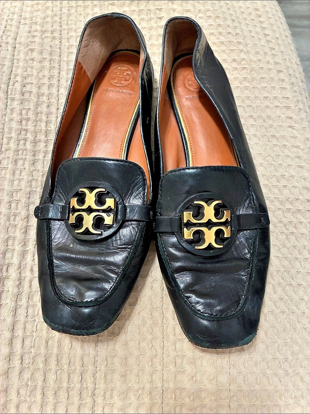 Tory Burch Miller Loafers in Black US 8.5